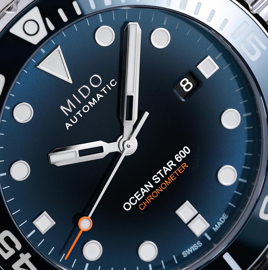 Amazon.com: MIDO Ocean Star 600 Chronometer - Swiss Automatic